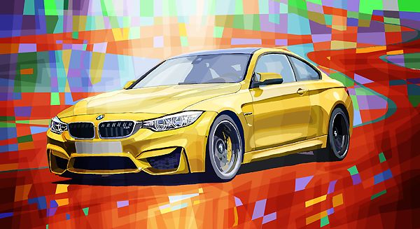 BMW M4﻿ Orange