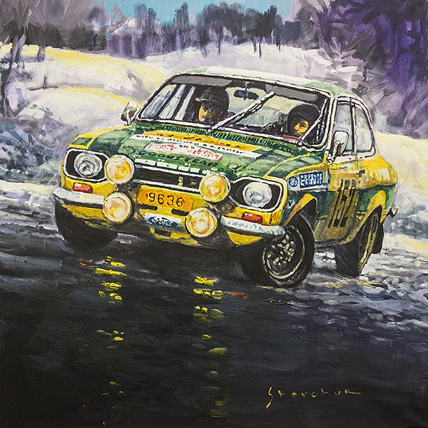 1977 Rallye Monte Carlo Ford Escort RS 2000 #152 Beauchef Dubois Keller variant