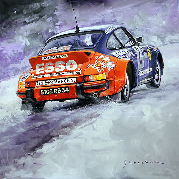 1980 Rallye Monte Carlo Porsche 911 SC Hannu Mikkola