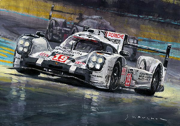 2015 Le Mans 24 LMP1 WINNER Porsche 919 Hybrid Bamber Tandy Hulkenberg