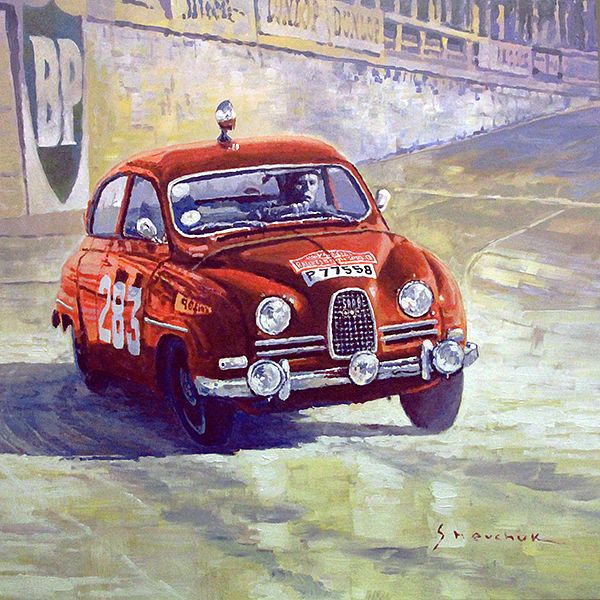 1963 SAAB 96 #283  Rallye Monte Carlo  Carlsson Palm winner