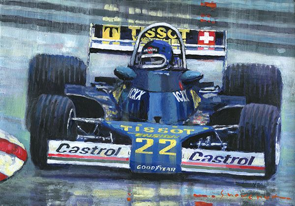 1977 Monaco GP Ensign Ford N177 Jacky Ickx