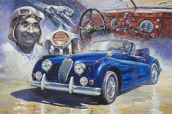 1954 Jaguar XK140 commission