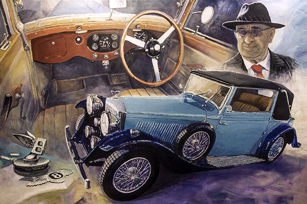 1938 Bentley 4 1-4 Litre Coupe commission