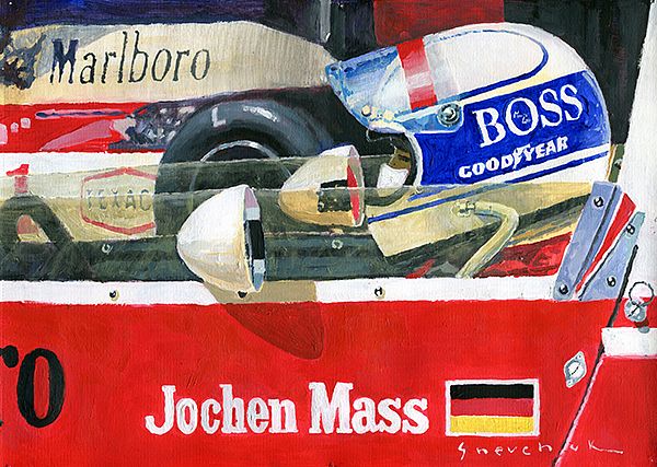 1976 Jarama Marlboro F1 Team McLaren Jochen Mass