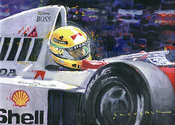 1990 Mclaren Honda Mp4 5B Ayrton Senna World Champion