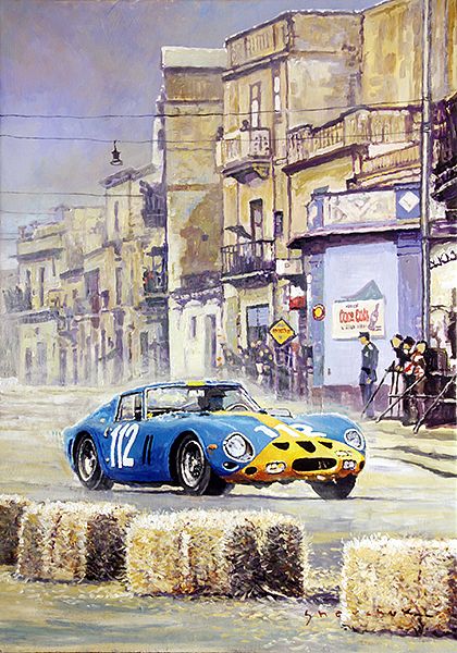 1964 Targa Florio Ferrari 250 GTO Norinder Troberg 8 place