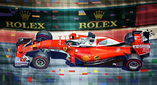 2016 Ferrari SF16-H Vettel Monaco GP