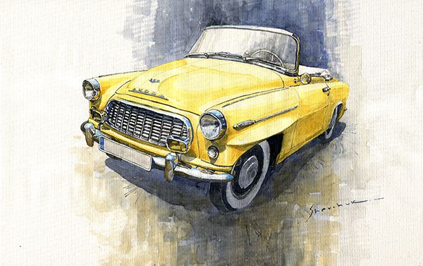 1957-1959 Skoda 450 cabrio