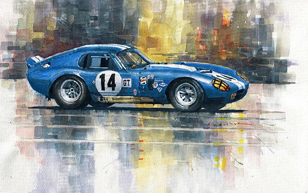 1965 Sebring 12h Race #14 Shelby Cobra Daytona