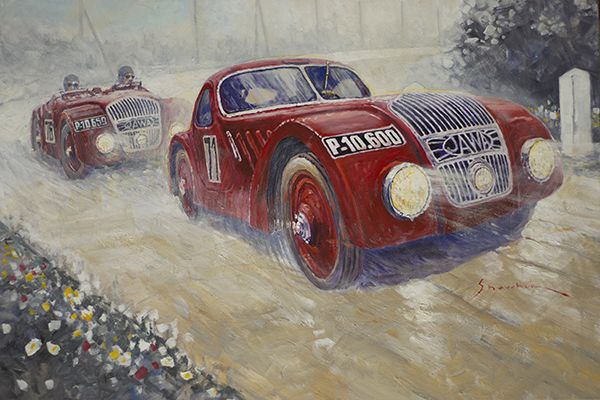 1935 JAWA 750 coupe 1000 mil Ceskoslovenskych