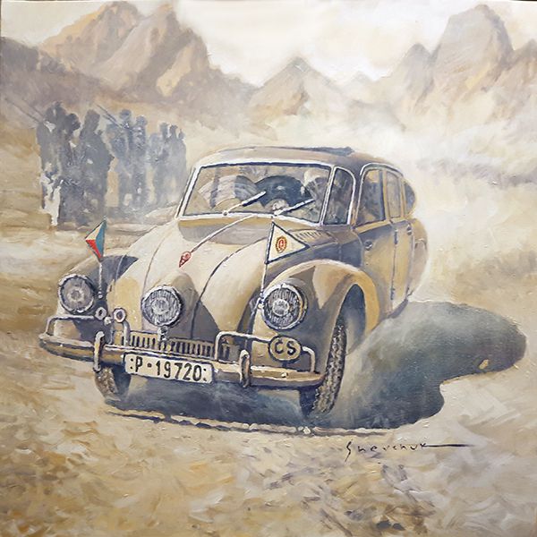 1947 Tatra 87 Hanzelka Zikmund across Africa Kassala Sudan variant