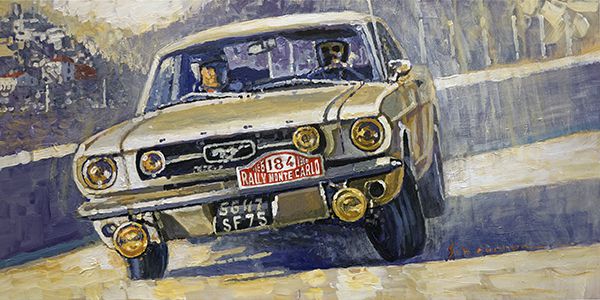 1966 Rallye Monte Carlo Ford Mustang Henry Martial