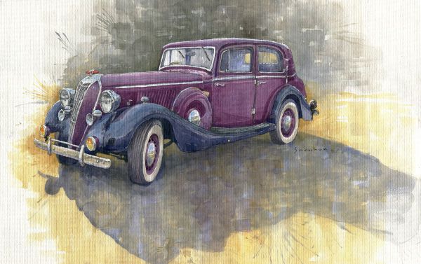 1936 Hudson Eight Special Sports Saloon