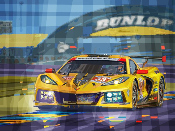 2023 LeMans 24 Corvette Racing C8.R GTEwinner