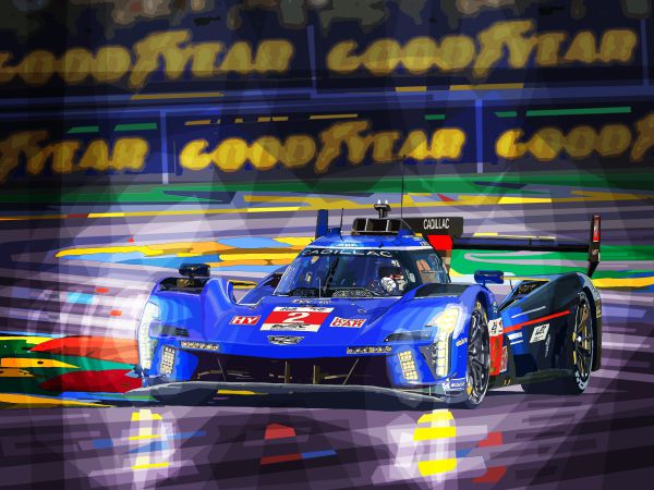 2023 Le Mans 24 Cadillac Racing #2  V Series R  Bamber Lynn Westbrook 3rd Hypercar