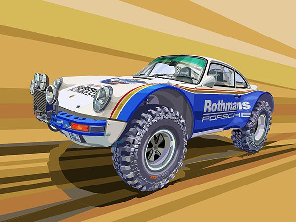 1984 Porsche 911 SC RS Rothmans Rally Safari