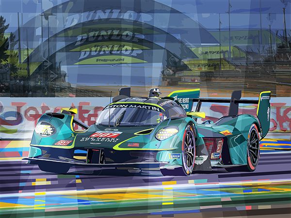 2025 Le Mans 24 Aston Martin Valkyrie AMR-LMH