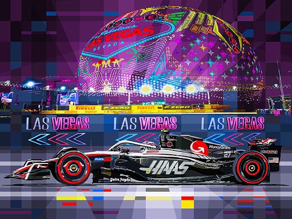 2023 Las Vegas GP HAAS VF23 Hulkenberg
