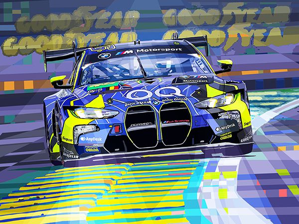 2025 LeMans 24 BMW LMP GT3 Valentino Rossi