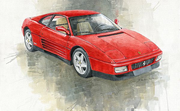 1989 1993 Ferrari 348 TB Trasversale Berlinetta