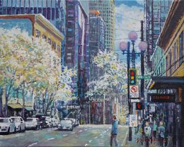 Oil Cityscape Paintings