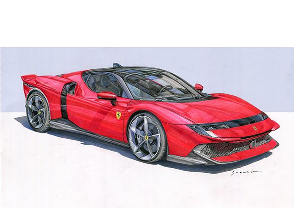 2025 Ferrari 849 testarossa 01