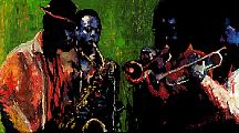 Oil Jazz Paintings 3