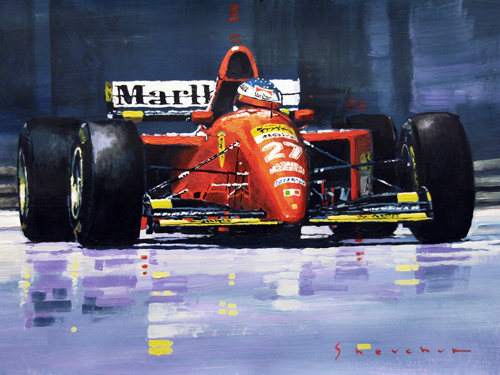 1995 Ferrari 412T2 - Jean Alesi